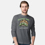 Introvert Mode Activated-Mens-Long Sleeved-Tee-glitchygorilla