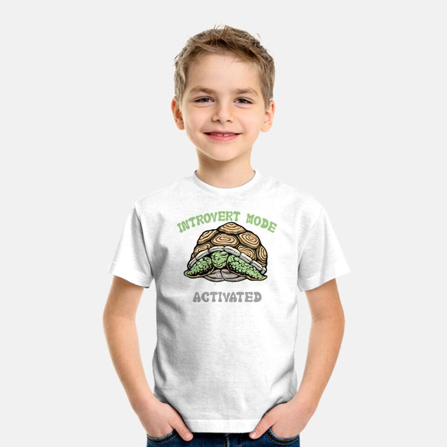 Introvert Mode Activated-Youth-Basic-Tee-glitchygorilla