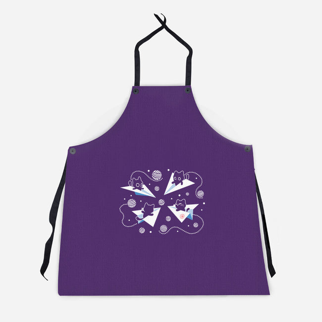 PawPlane Tour-Unisex-Kitchen-Apron-erion_designs