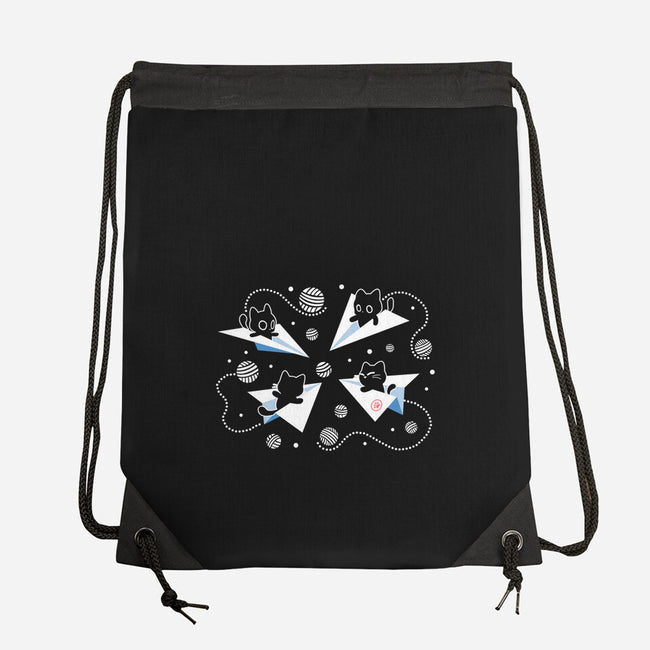PawPlane Tour-None-Drawstring-Bag-erion_designs