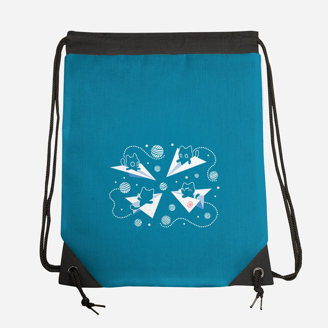 PawPlane Tour-None-Drawstring-Bag-erion_designs