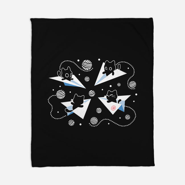 PawPlane Tour-None-Fleece-Blanket-erion_designs