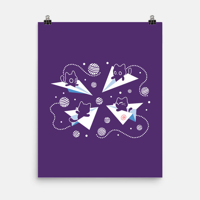 PawPlane Tour-None-Matte-Poster-erion_designs