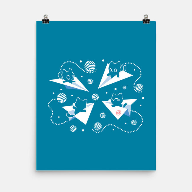 PawPlane Tour-None-Matte-Poster-erion_designs