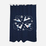 PawPlane Tour-None-Polyester-Shower Curtain-erion_designs