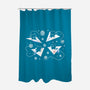 PawPlane Tour-None-Polyester-Shower Curtain-erion_designs