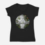 Life Star-Womens-V-Neck-Tee-erion_designs