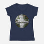 Life Star-Womens-V-Neck-Tee-erion_designs