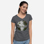 Life Star-Womens-V-Neck-Tee-erion_designs