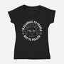 I'm Allergic To People Not Pollen-Womens-V-Neck-Tee-erion_designs