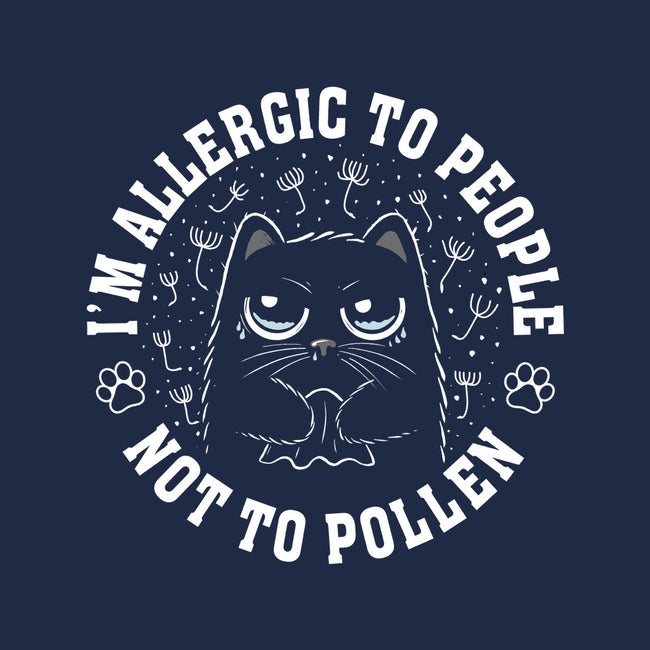 I'm Allergic To People Not Pollen-None-Stretched-Canvas-erion_designs