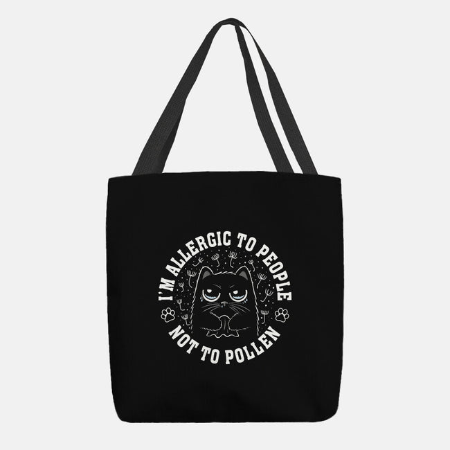 I'm Allergic To People Not Pollen-None-Basic Tote-Bag-erion_designs