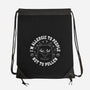 I'm Allergic To People Not Pollen-None-Drawstring-Bag-erion_designs