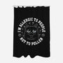 I'm Allergic To People Not Pollen-None-Polyester-Shower Curtain-erion_designs