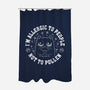 I'm Allergic To People Not Pollen-None-Polyester-Shower Curtain-erion_designs