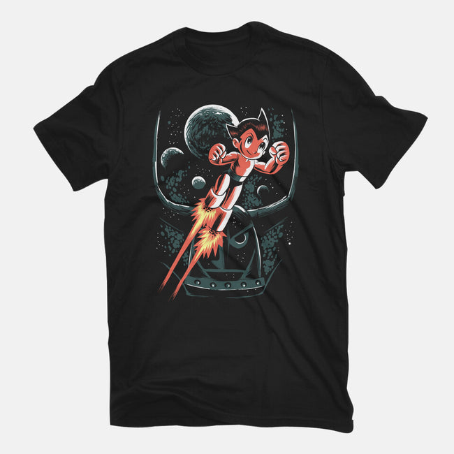 Retro Boy-Unisex-Basic-Tee-zascanauta