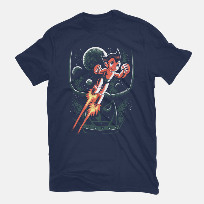 Retro Boy-Unisex-Basic-Tee-zascanauta