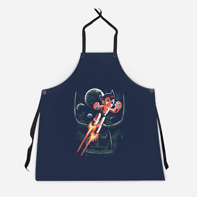 Retro Boy-Unisex-Kitchen-Apron-zascanauta