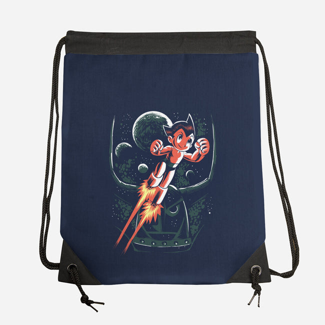 Retro Boy-None-Drawstring-Bag-zascanauta