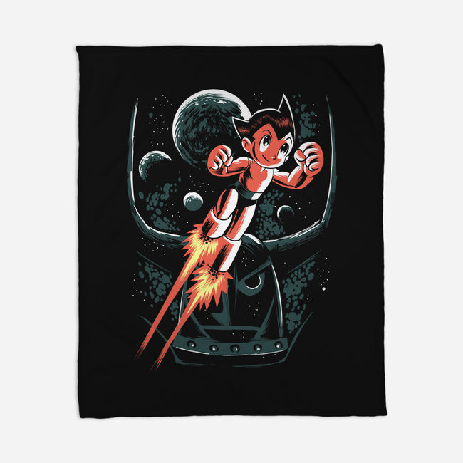 Retro Boy-None-Fleece-Blanket-zascanauta