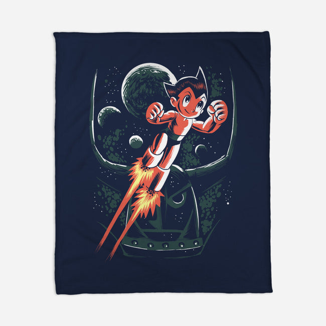 Retro Boy-None-Fleece-Blanket-zascanauta
