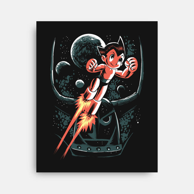 Retro Boy-None-Stretched-Canvas-zascanauta