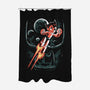 Retro Boy-None-Polyester-Shower Curtain-zascanauta