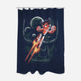 Retro Boy-None-Polyester-Shower Curtain-zascanauta