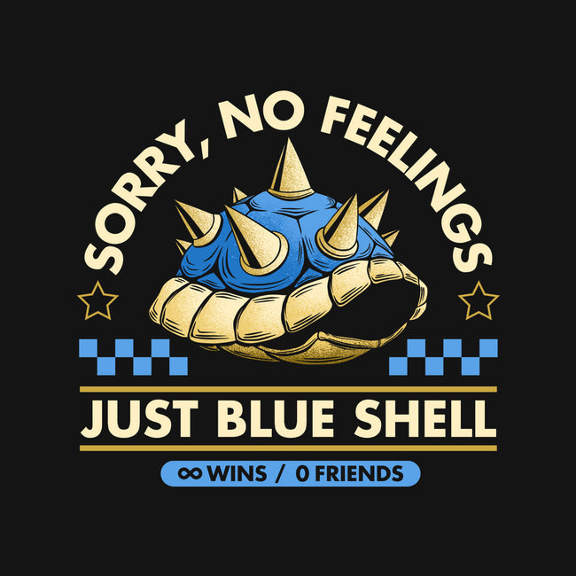 Sorry No Feelings Just Blue Shell-None-Adjustable Tote-Bag-sachpica