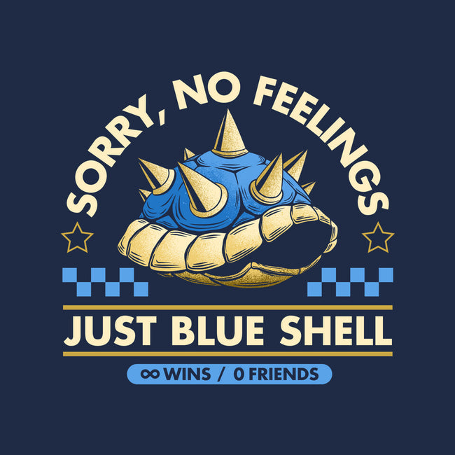 Sorry No Feelings Just Blue Shell-None-Polyester-Shower Curtain-sachpica