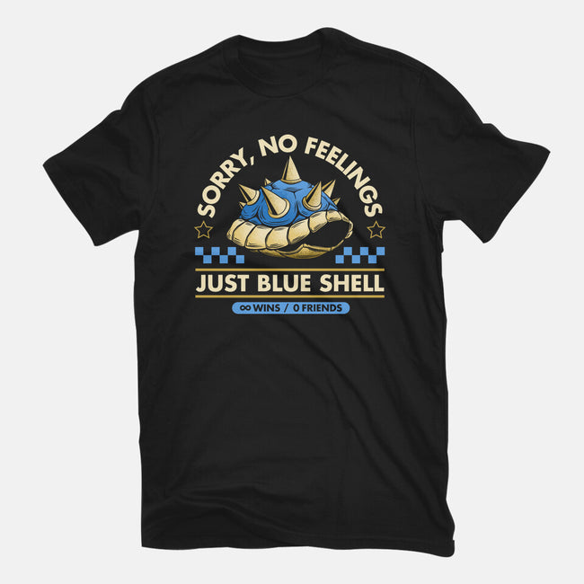Sorry No Feelings Just Blue Shell-Mens-Basic-Tee-sachpica