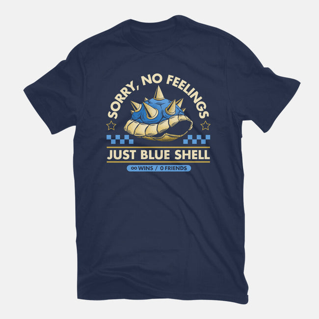 Sorry No Feelings Just Blue Shell-Mens-Basic-Tee-sachpica