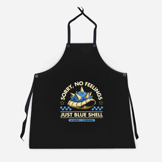Sorry No Feelings Just Blue Shell-Unisex-Kitchen-Apron-sachpica