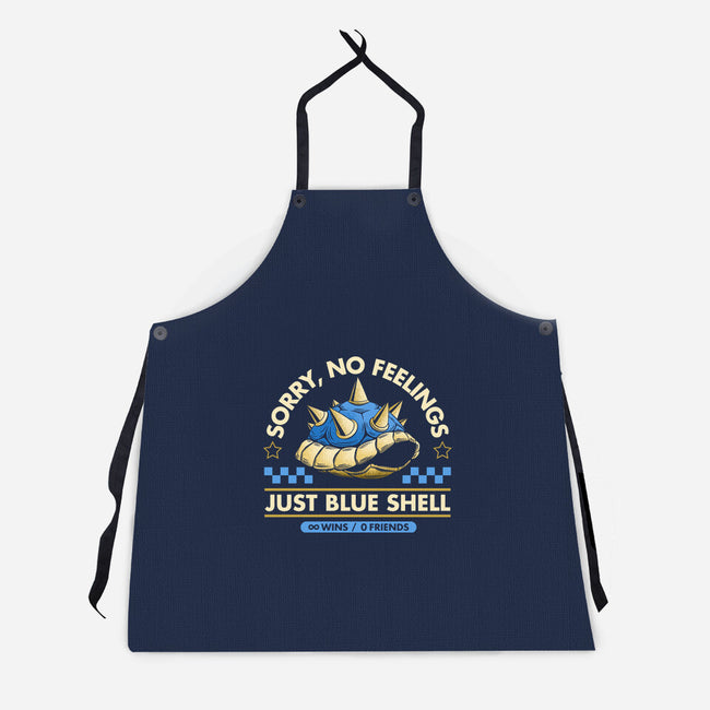 Sorry No Feelings Just Blue Shell-Unisex-Kitchen-Apron-sachpica