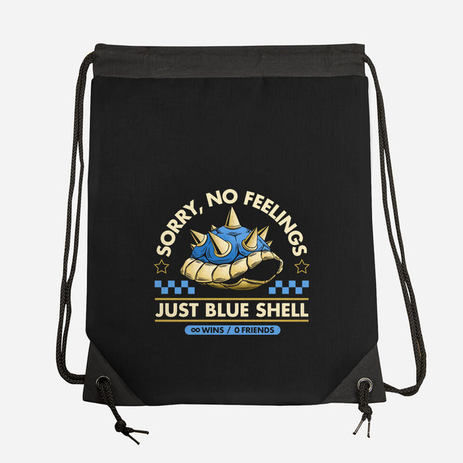 Sorry No Feelings Just Blue Shell-None-Drawstring-Bag-sachpica