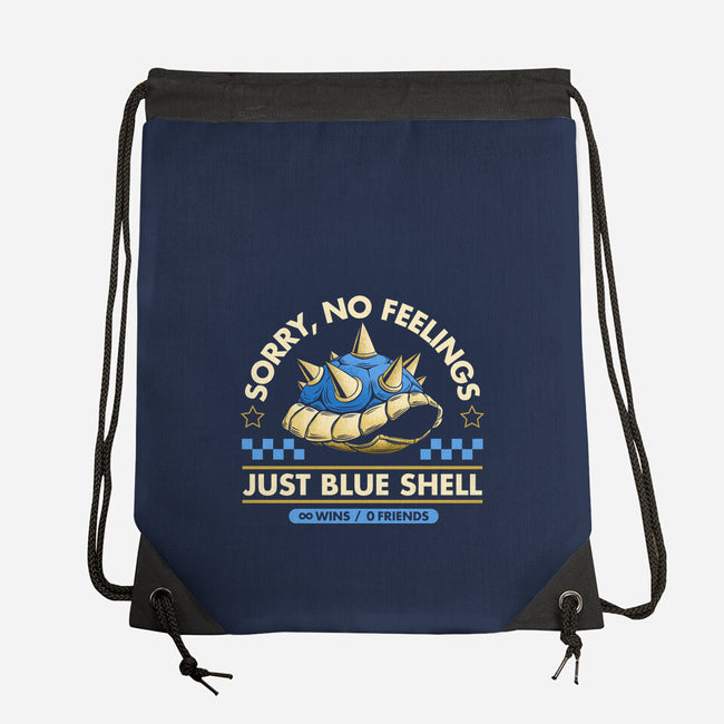Sorry No Feelings Just Blue Shell-None-Drawstring-Bag-sachpica
