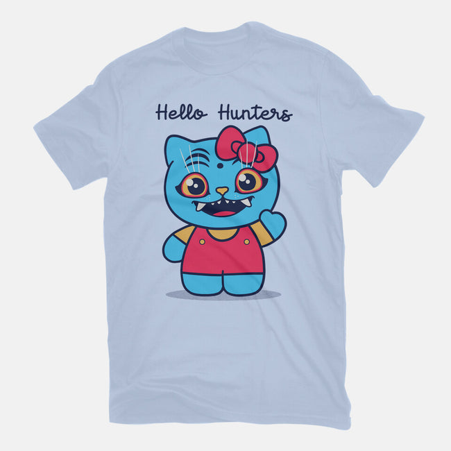 Hello Hunters-Mens-Premium-Tee-GODZILLARGE