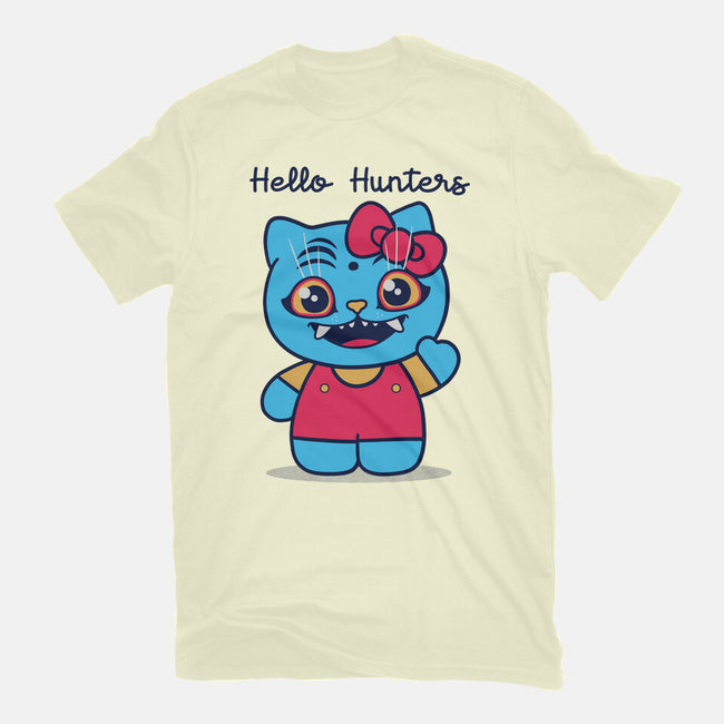 Hello Hunters-Mens-Premium-Tee-GODZILLARGE