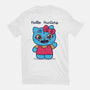 Hello Hunters-Unisex-Basic-Tee-GODZILLARGE
