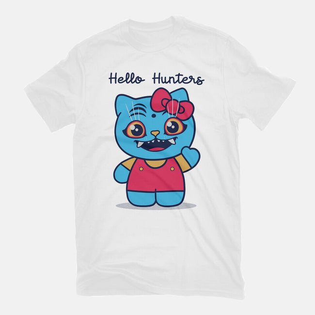 Hello Hunters-Mens-Premium-Tee-GODZILLARGE