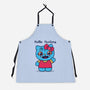 Hello Hunters-Unisex-Kitchen-Apron-GODZILLARGE