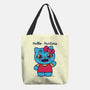 Hello Hunters-None-Basic Tote-Bag-GODZILLARGE