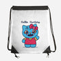 Hello Hunters-None-Drawstring-Bag-GODZILLARGE