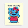 Hello Hunters-None-Stretched-Canvas-GODZILLARGE