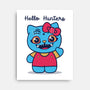 Hello Hunters-None-Stretched-Canvas-GODZILLARGE