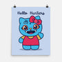 Hello Hunters-None-Matte-Poster-GODZILLARGE