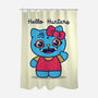 Hello Hunters-None-Polyester-Shower Curtain-GODZILLARGE