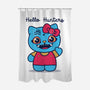 Hello Hunters-None-Polyester-Shower Curtain-GODZILLARGE