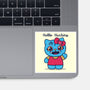 Hello Hunters-None-Glossy-Sticker-GODZILLARGE