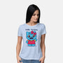 Hello Hunters-Womens-Basic-Tee-GODZILLARGE